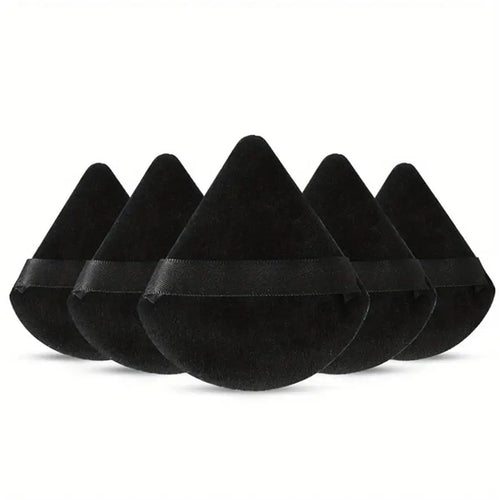 3/5/6 Pcs Triangle Powder Puff For Powder Puff Makeup Puff