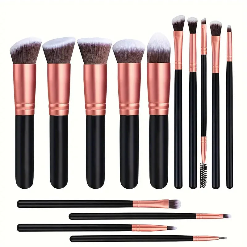 14PCS Makeup Brushes Set  Soft Fluffy Foundation Blush Powder Eyeshadow Blending